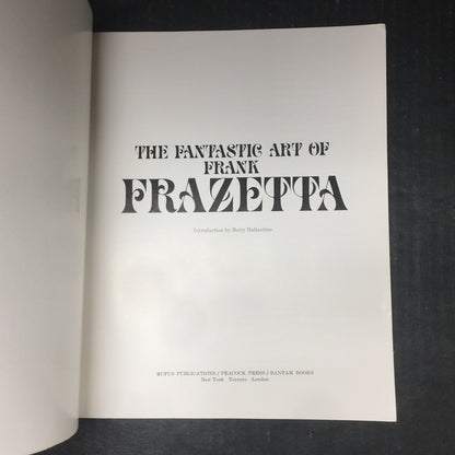 The Fantastic Art Of Frank Frazetta - Frank Frazetta - 1975