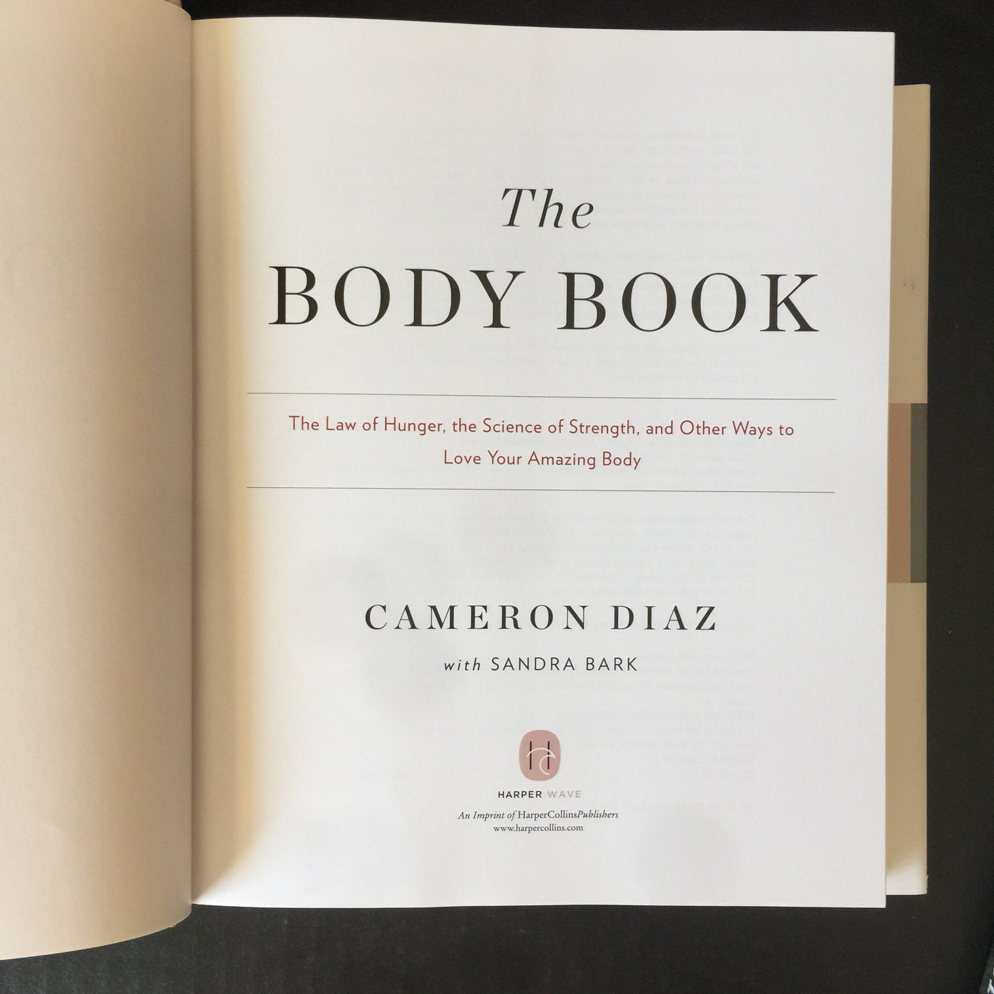 The Body Work - Cameron Diaz - Signed - 2013