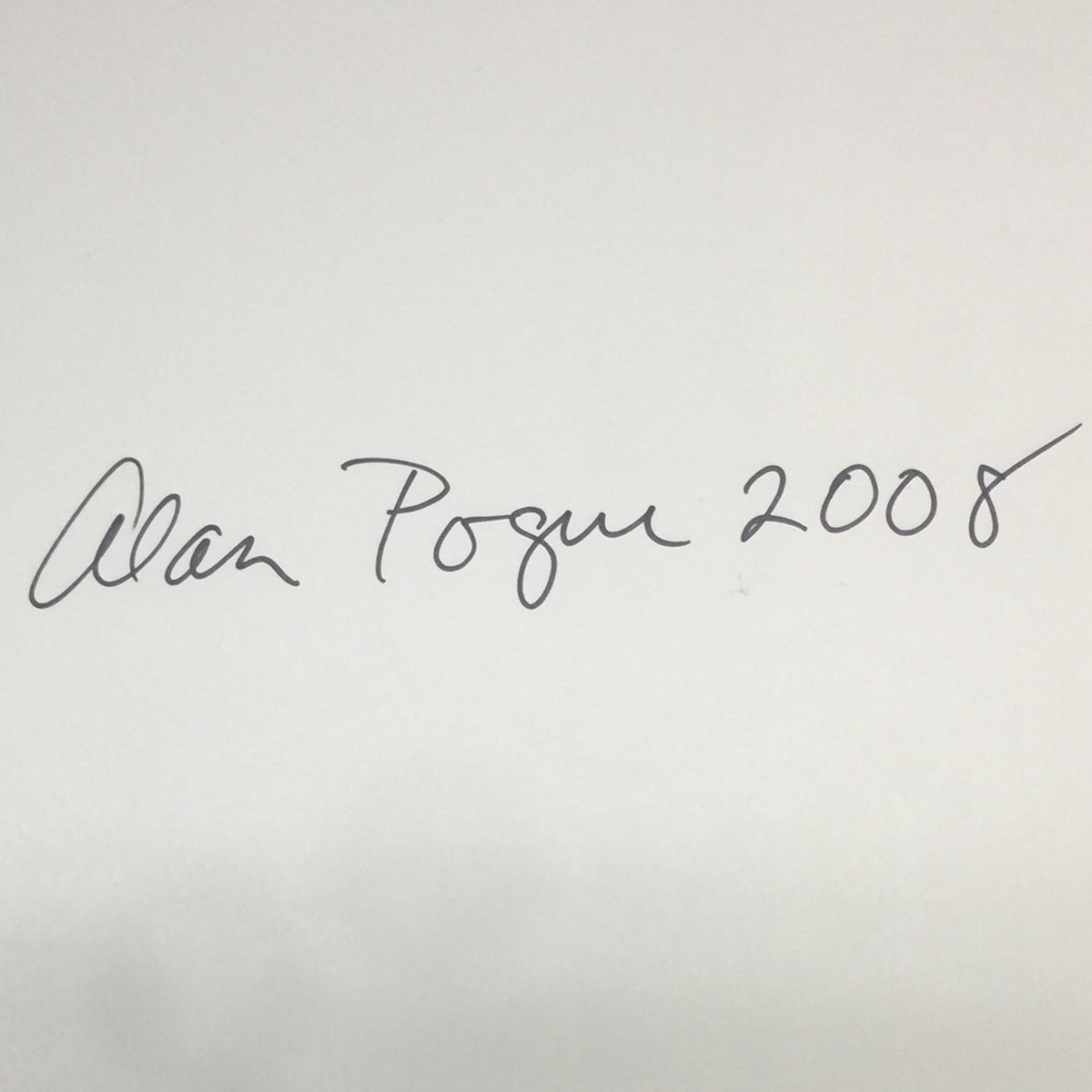 Witness For Justice - Alan Pogue - Signed by Author - First Edition - 2007