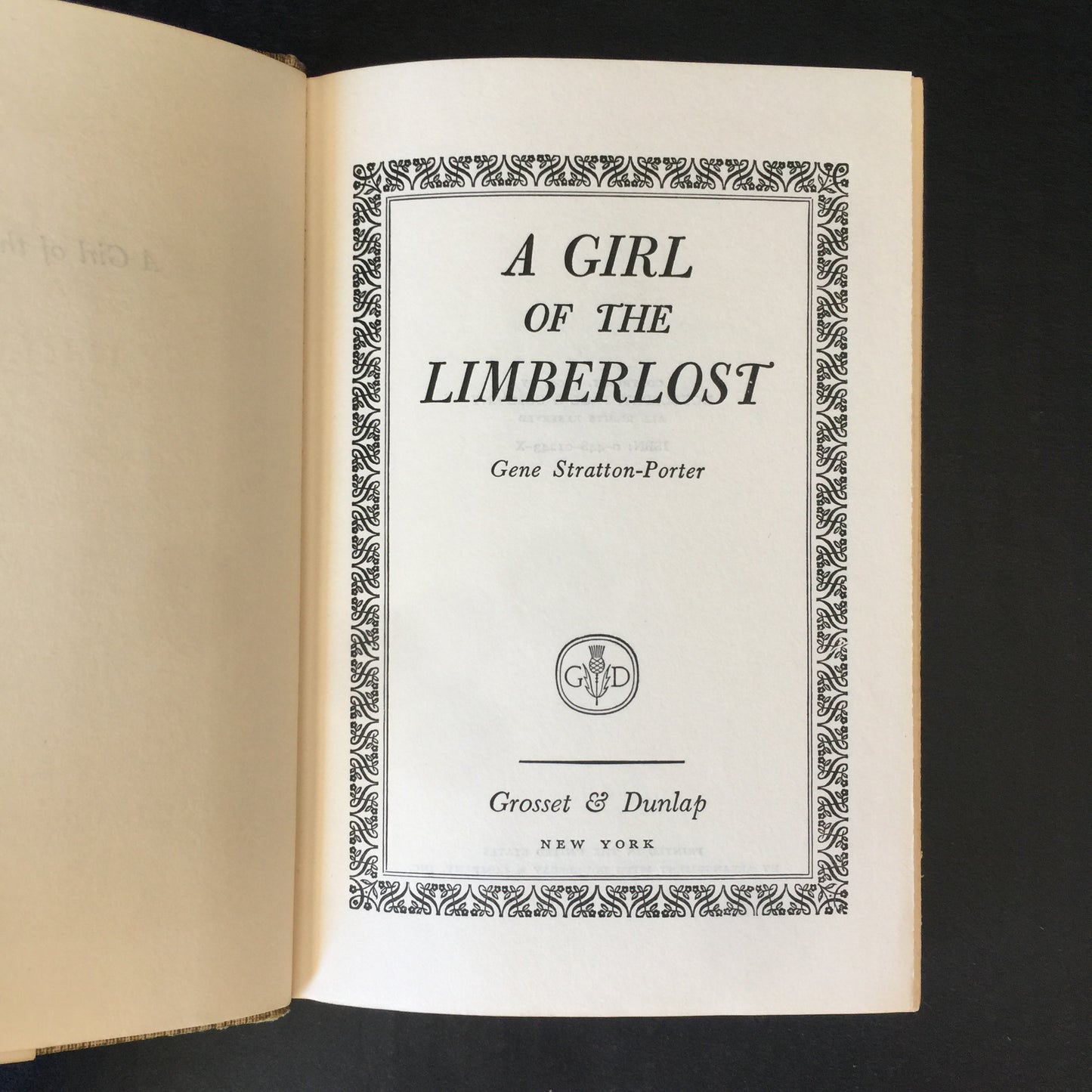 A Girl of the Limberlost - Gene Stratton-Porter - 1909