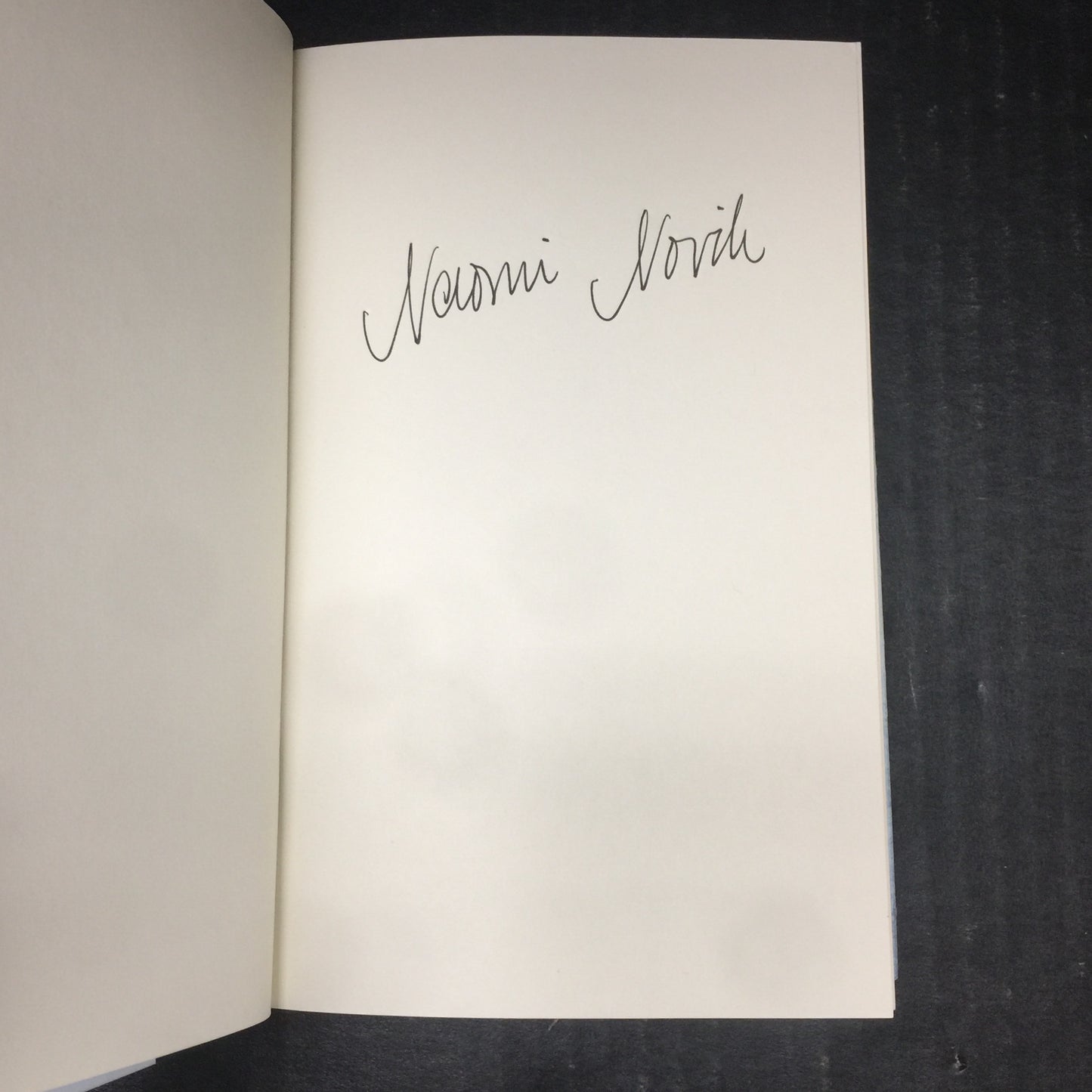 Spinning Silver - Naomi Novik - Signed by Author - First Edition - 2018