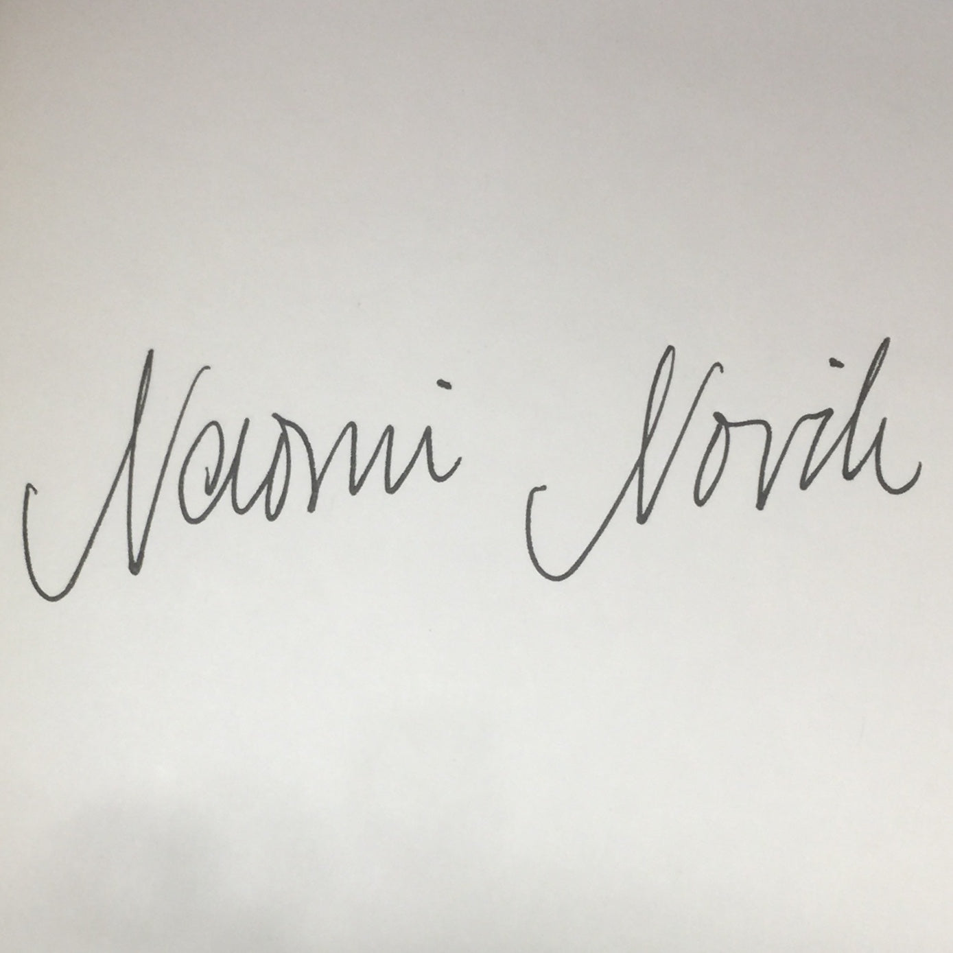 Spinning Silver - Naomi Novik - Signed by Author - First Edition - 2018