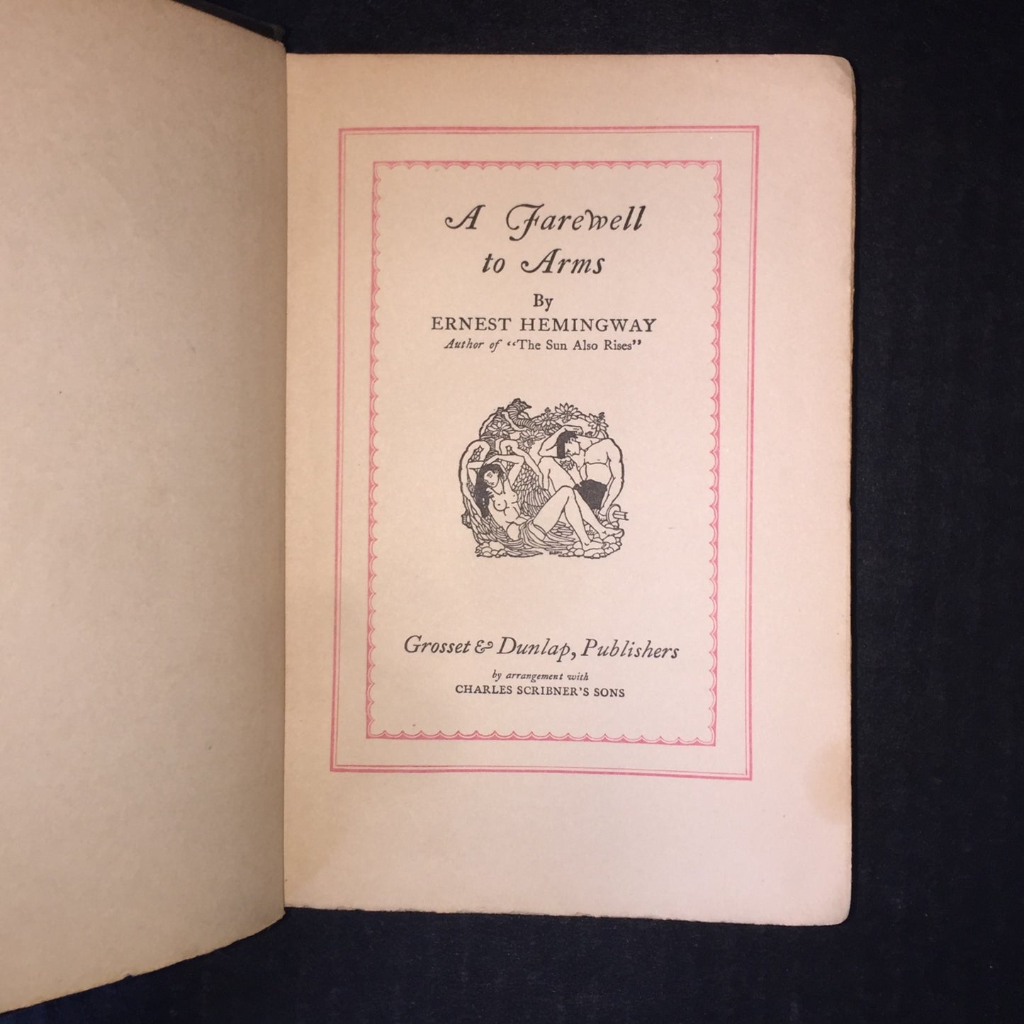 A Farewell to Arms - Ernest Hemingway - Early Print - 1929