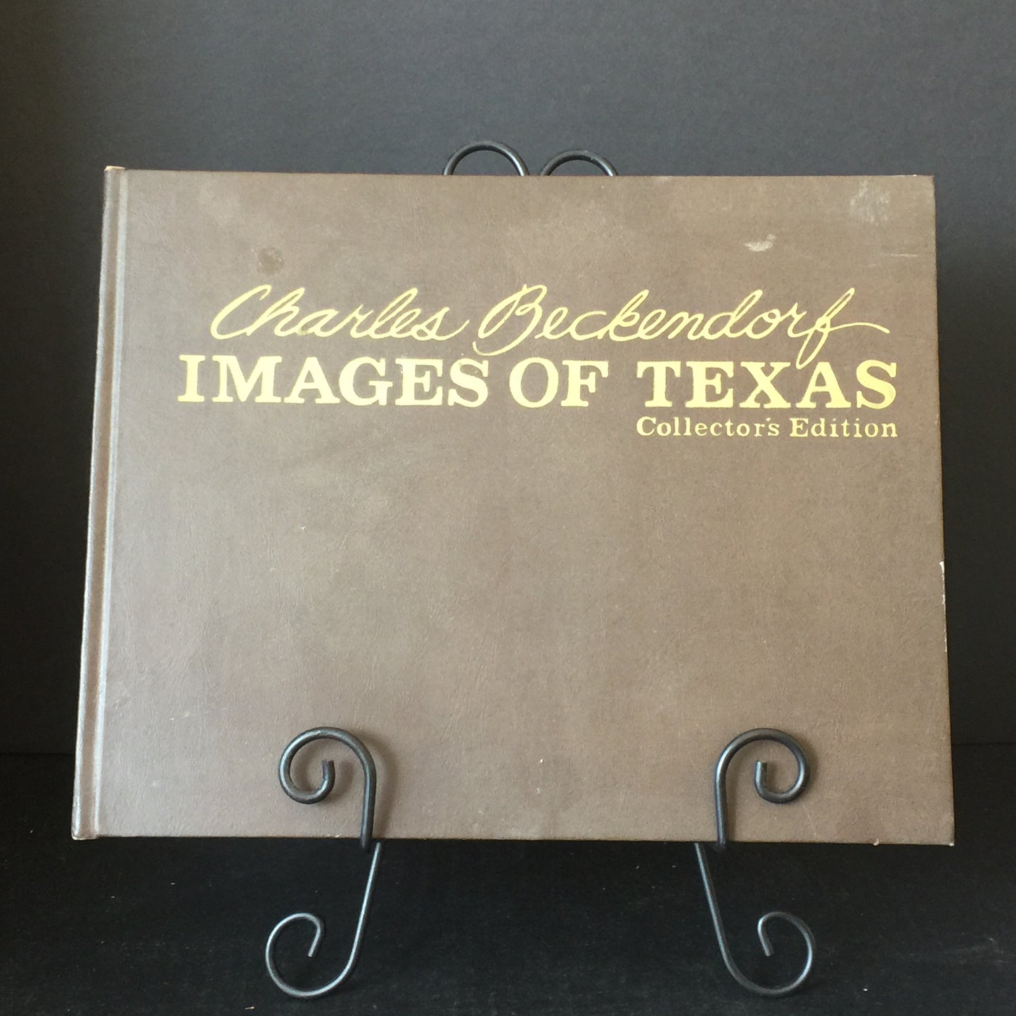 Images of Texas - Charles Beckendorf - Signed - 1981