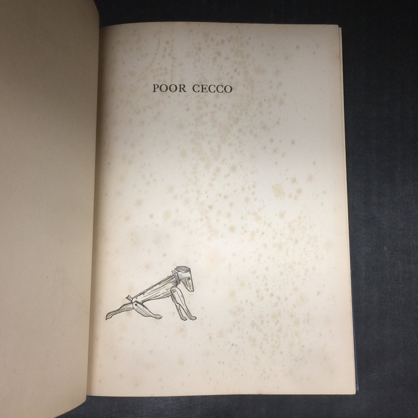 Poor Cecco - Margery Williams Bianco - First Edition - 1925