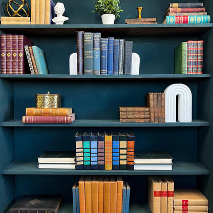 Books by the Foot | Vintage Decorative Designer Bundle | Christianity | Collection of Hardcover Books | Display Prop & Staging | Home Decor