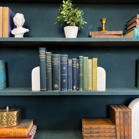 Books by the Foot | Vintage Classic Ornate Decorative Designer Bundle | Collection of Hardcover Books | Display Prop & Staging | Home Decor