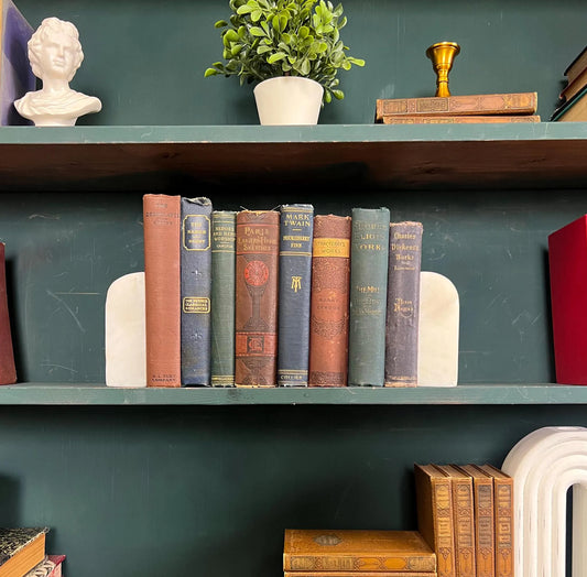 Books by the Foot | Vintage Classic Ornate Decorative Designer Bundle | Collection of Hardcover Books | Display Prop & Staging | Home Decor
