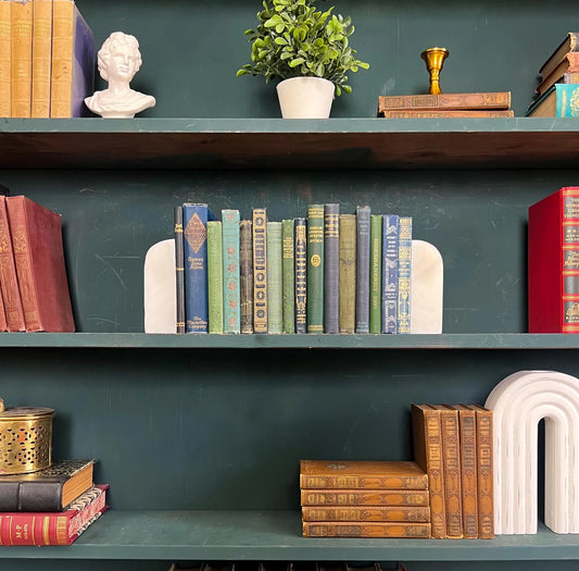 Books by the Foot | Vintage Ornate Decorative Designer Bundle | Collection of Pocket-Sized Books | Display Prop & Staging | Home Decor