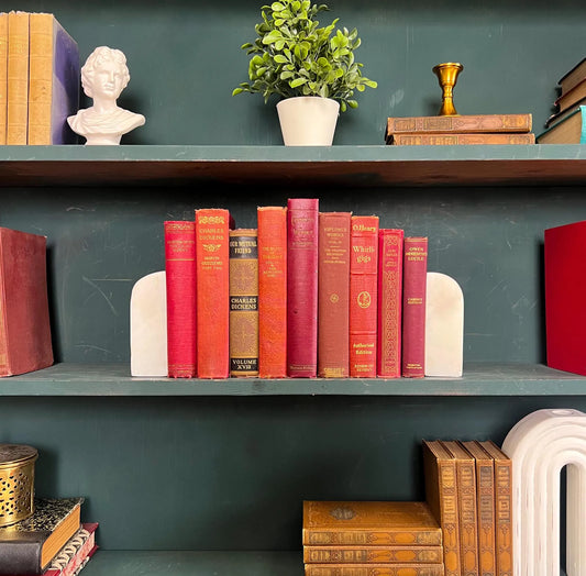 Books by the Foot | Vintage Classic Ornate Decorative Designer Bundle | Collection of Hardcover Books | Display Prop & Staging | Home Decor