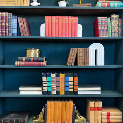 Books by the Foot | Shakespeare | Vintage Ornate Decorative Designer Bundle | Collection of Hardcover Books | Display Prop & Staging Set