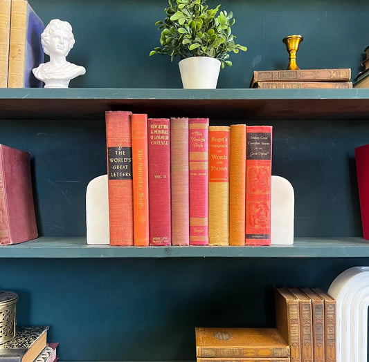 Books by the Foot | Vintage Ornate Decorative Designer Bundle | Collection of Hardcover Books | Display Prop & Staging | Home Decor