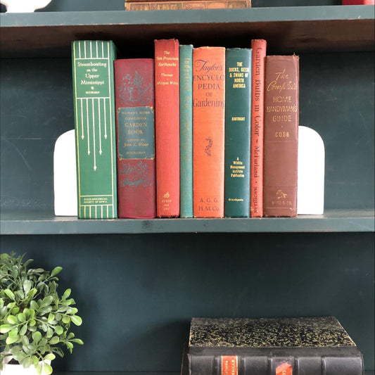 Books by the Foot | Vintage Ornate Decorative Designer Bundle | Display Prop & Staging | Home Decor