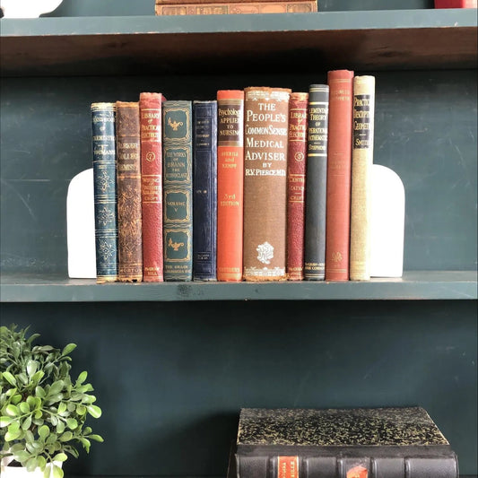 Books by the Foot | Vintage Classic Decorative Designer Bundle | Collection of Hardcover Books | Display Prop & Staging | Home Decor