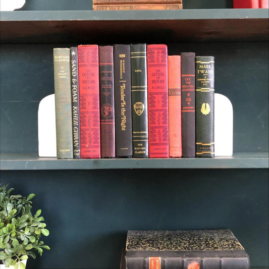 Books by the Foot | Classic Ornate Decorative Designer Bundle | Collection of Hardcover Books | Display Prop & Staging | Home Decor