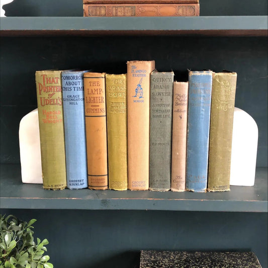 Books by the Foot | Vintage Ornate Decorative Designer Bundle | Collection of Hardcover Books | Display Prop & Staging | Home Decor