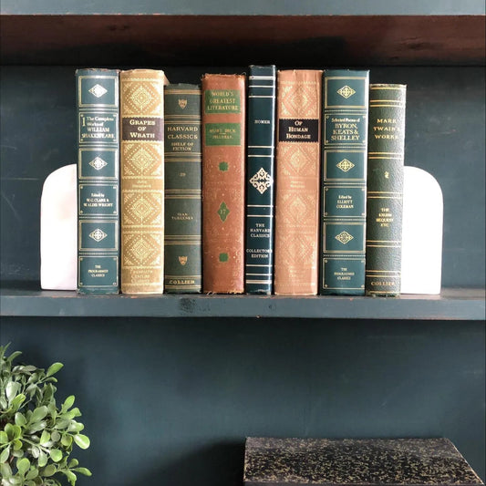 Books by the Foot | Vintage Ornate Decorative Designer Bundle | Collection of Hardcover Books | Display Prop & Staging | Home Decor (Copy)