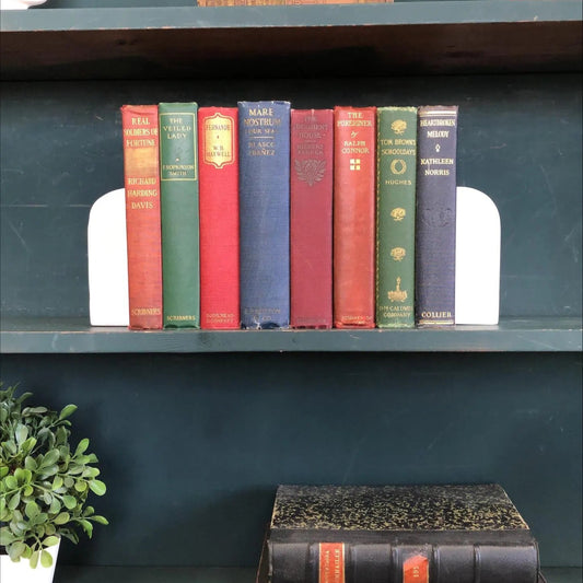 Books by the Foot | Vintage Ornate Decorative Designer Bundle | Collection of Hardcover Books | Display Prop & Staging | Home Decor