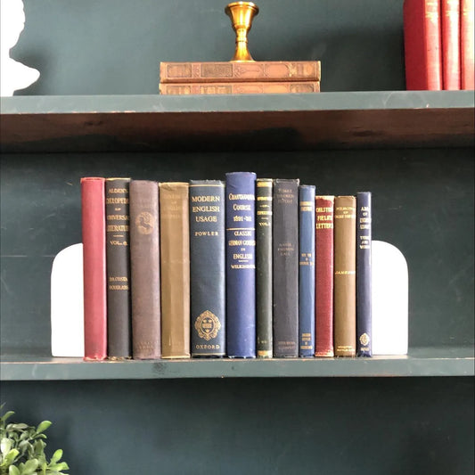 Vintage Decorative Hardcover Books by the Foot: Ornate Display Bundle