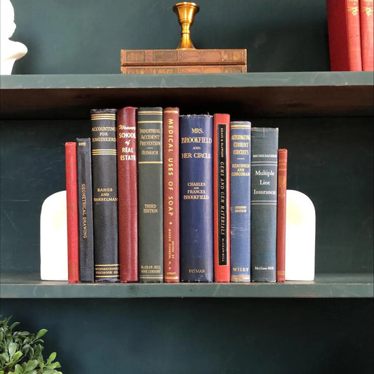 Books by the Foot | NONFICTION Decorative Designer Bundle | Collection of Nonfiction Hardcover Books | Display Prop & Staging | Home Decor