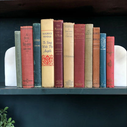 Ornate Decorative Books by the Foot: Christianity Collection, Display - 11 Hardcovers