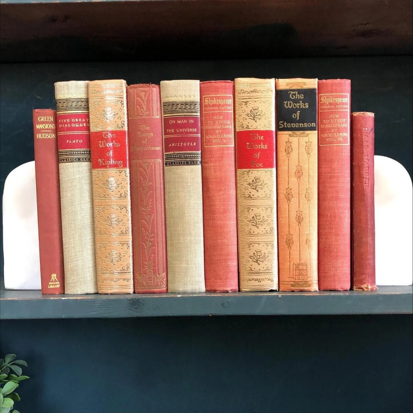Vintage Hardcover Book Bundle: Classic Novels