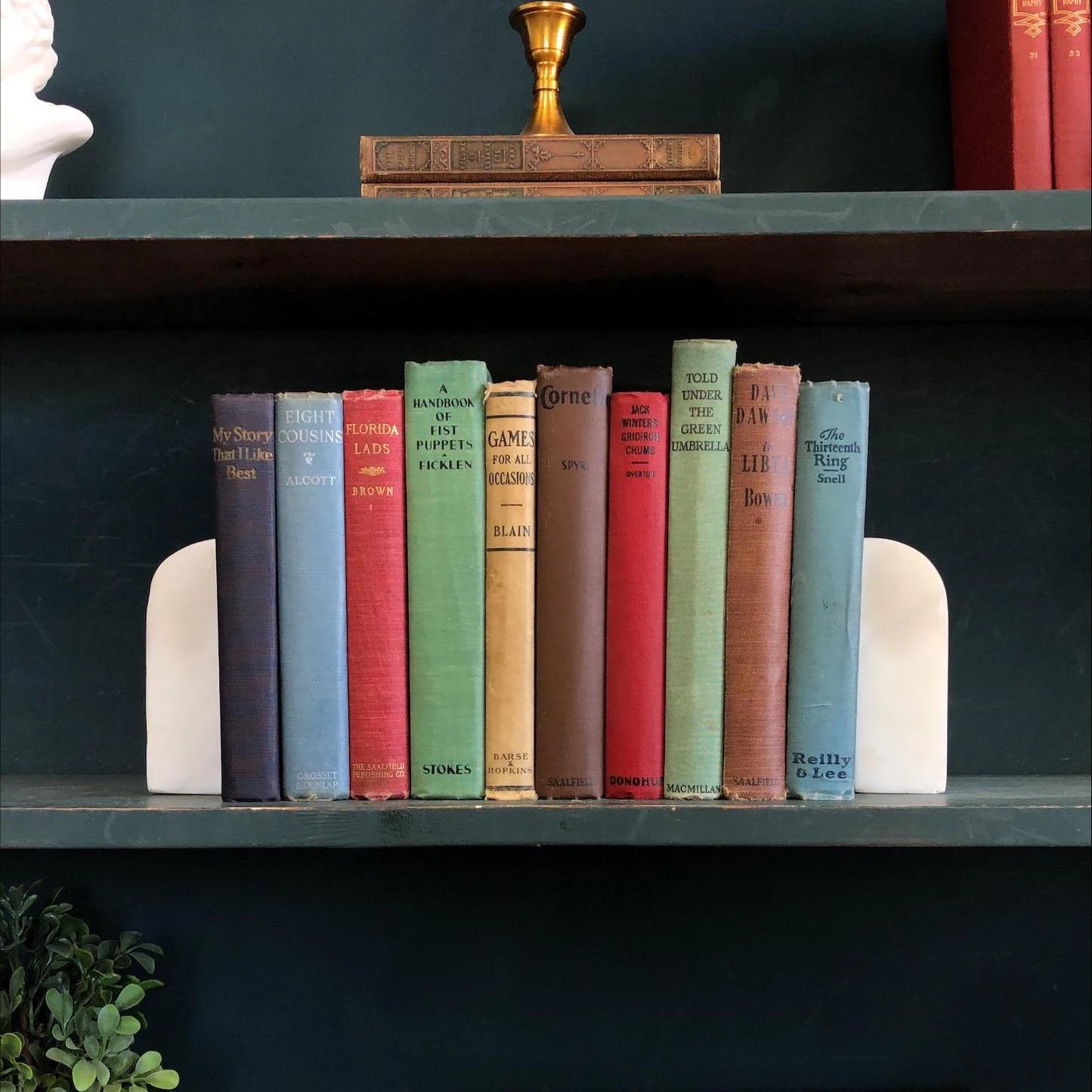 Vintage Hardcover Books by the Foot: Juvenile Readers