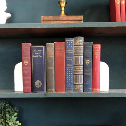 Vintage Hardcover Book Bundle: Decorative Display Set, Home Staging