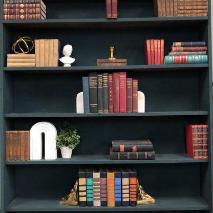 Decorative Mixed Non-Fiction Books by the Foot: Display Bundle - 9 Hardcover Books