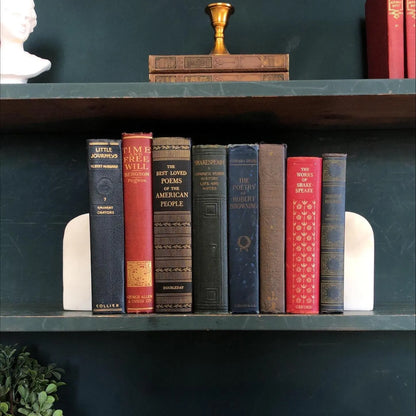 Classic Hardcover Book Bundle: Decorative Display Books by the Foot