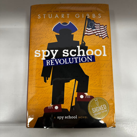 Spy School Revolution - Stuart Gibbs - 1st Edition - Signed - 2020
