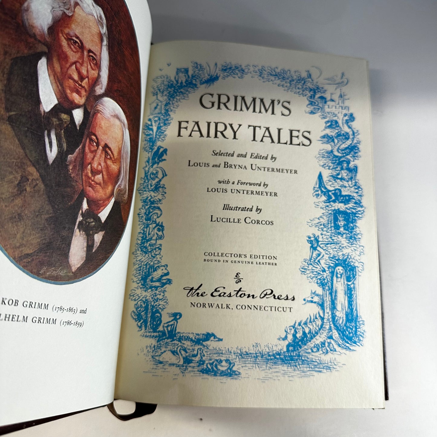 Grimm’s Fairy Tales - N/A - Easton Press - Heavy Edge Wear - 1980