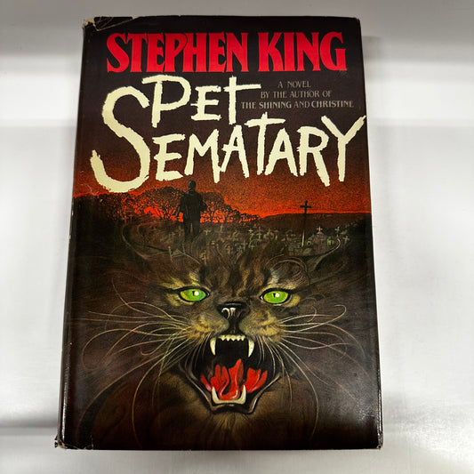 Pet Sematary - Stephen King - 1st Edition - 1983