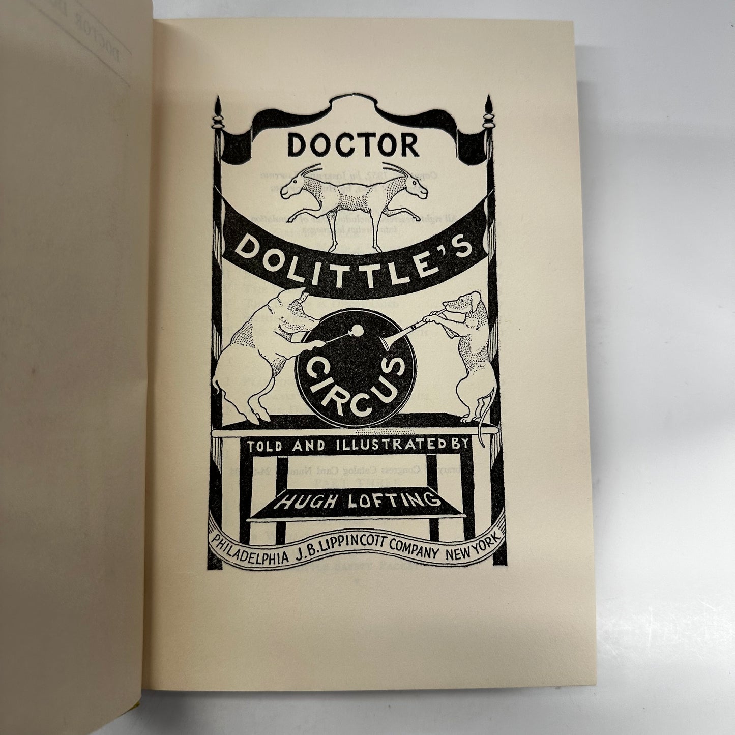 Doctor Dolittle’s Adventure Library - Hugh Lofting - 6 Volume Set - 1952-1961