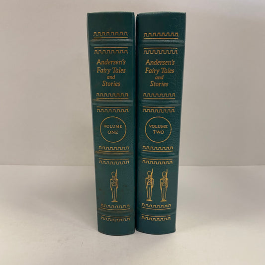 Andersen’s Fairy Tales and Stories - Hans Christian Andersen - Easton Press - 2 Volume Set - Gilt Loss - 1977