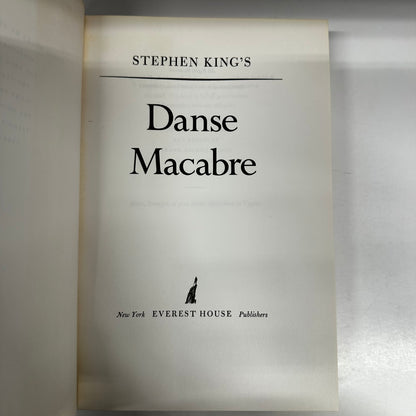 Danse Macabre - Stephen King - Book Club Edition - 1981