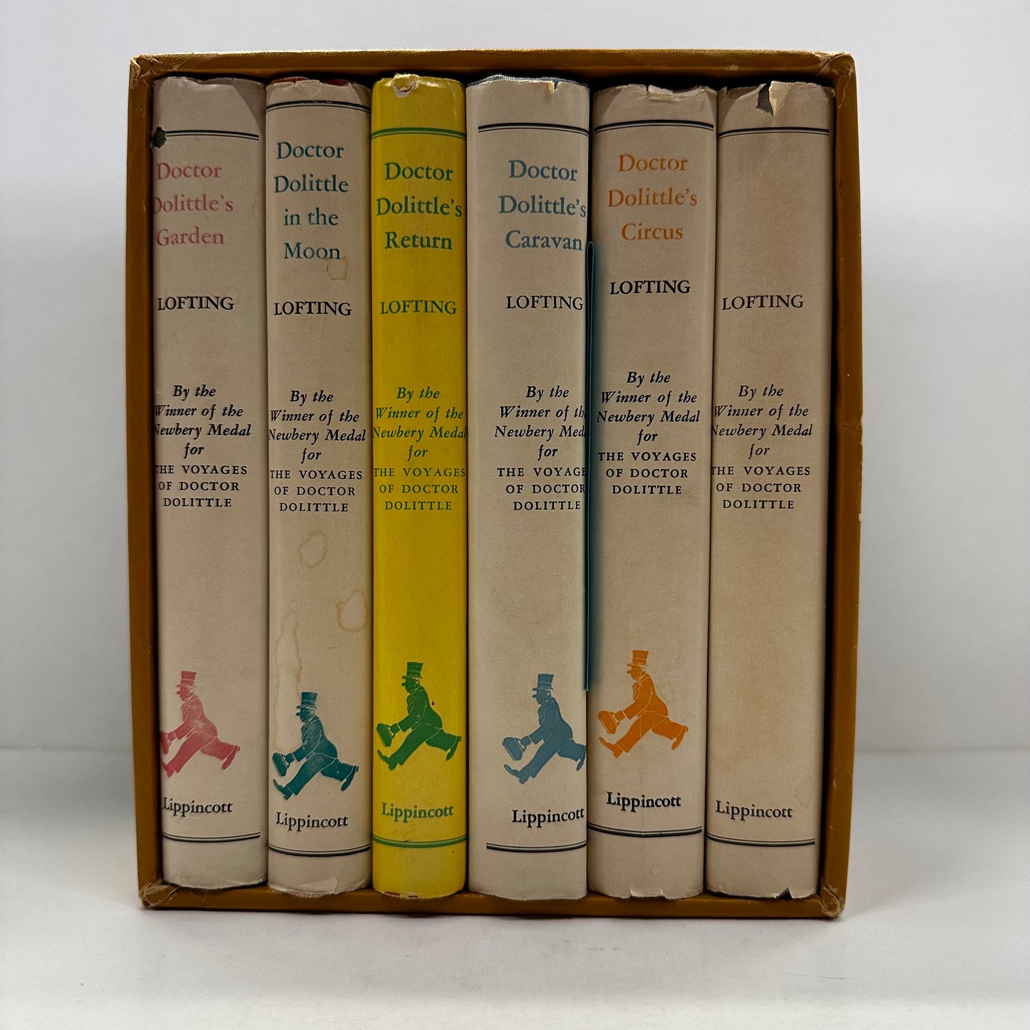 Doctor Dolittle’s Adventure Library - Hugh Lofting - 6 Volume Set - 1952-1961