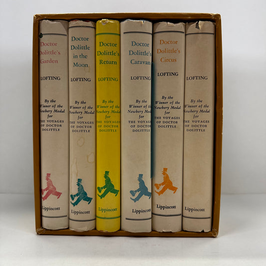 Doctor Dolittle’s Adventure Library - Hugh Lofting - 6 Volume Set - 1952-1961