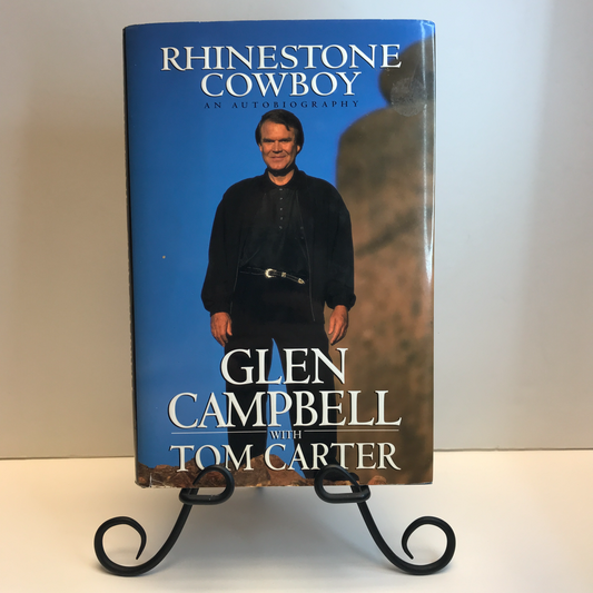 Rhinestone Cowboy - Glen Campbell with Tom Carter - Signed - 1994