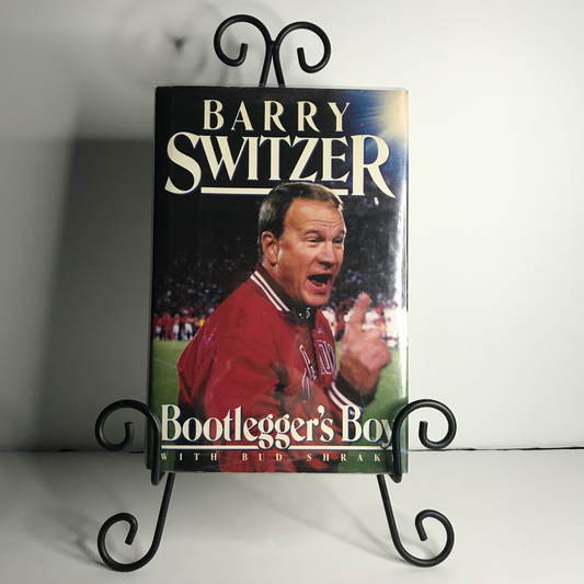 Bootlegger's Boy - Barry Switzer - Inscribed - 1990