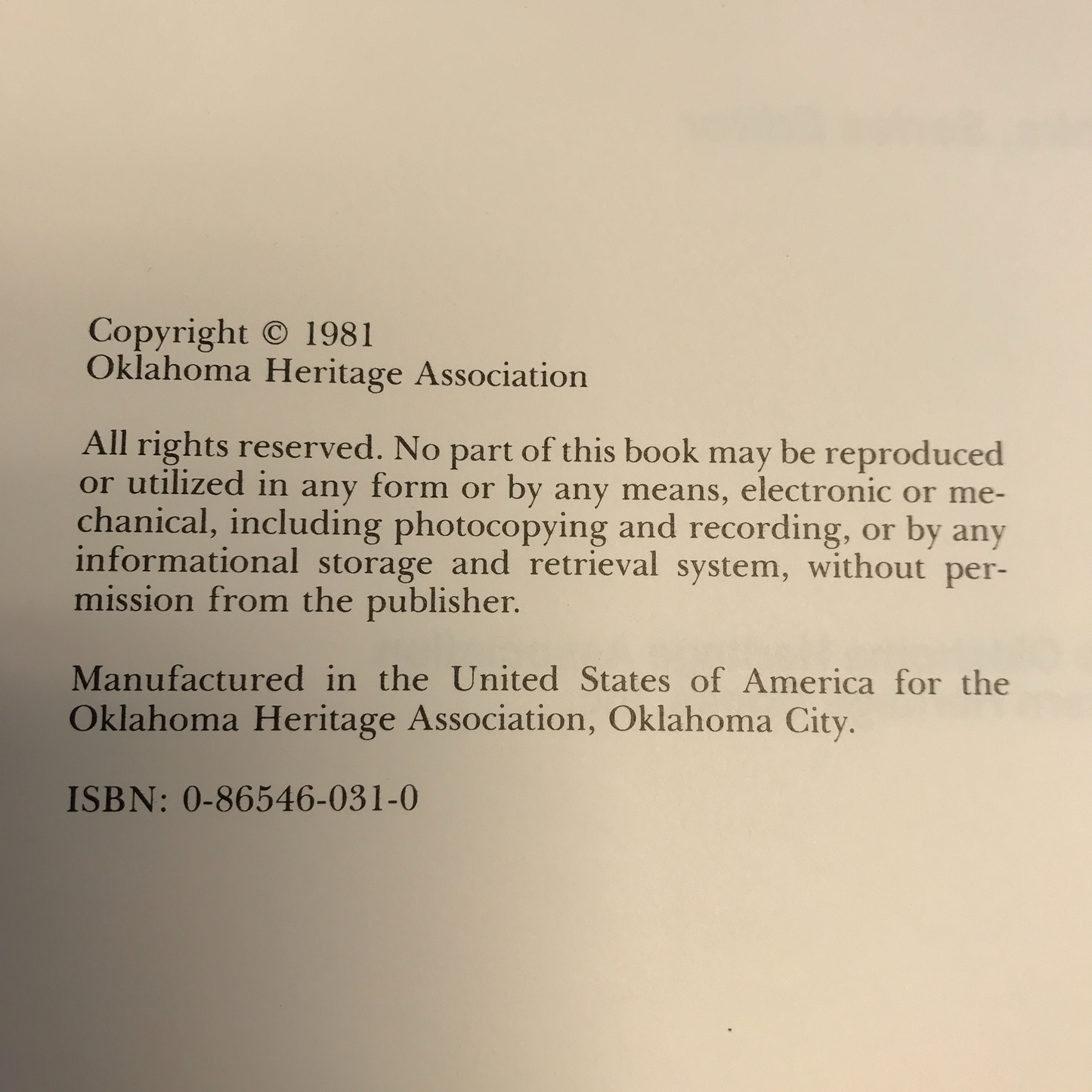 A History of the Greater Seminole Oil Field - Louise Welsh, Willa Mae Townes, and John W. Morris - Signed by John W. Morris - 1981