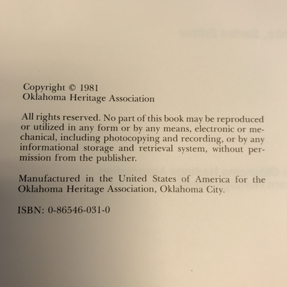 A History of the Greater Seminole Oil Field - Louise Welsh, Willa Mae Townes, and John W. Morris - Signed by John W. Morris - 1981