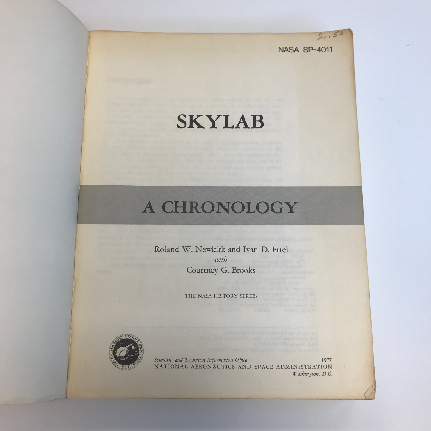 Skylab A Chronology - NASA History Series