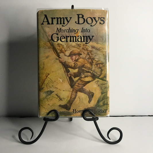 Army Boys Marching into Germany - Homer Randall - Tear on Cover Page - 1919