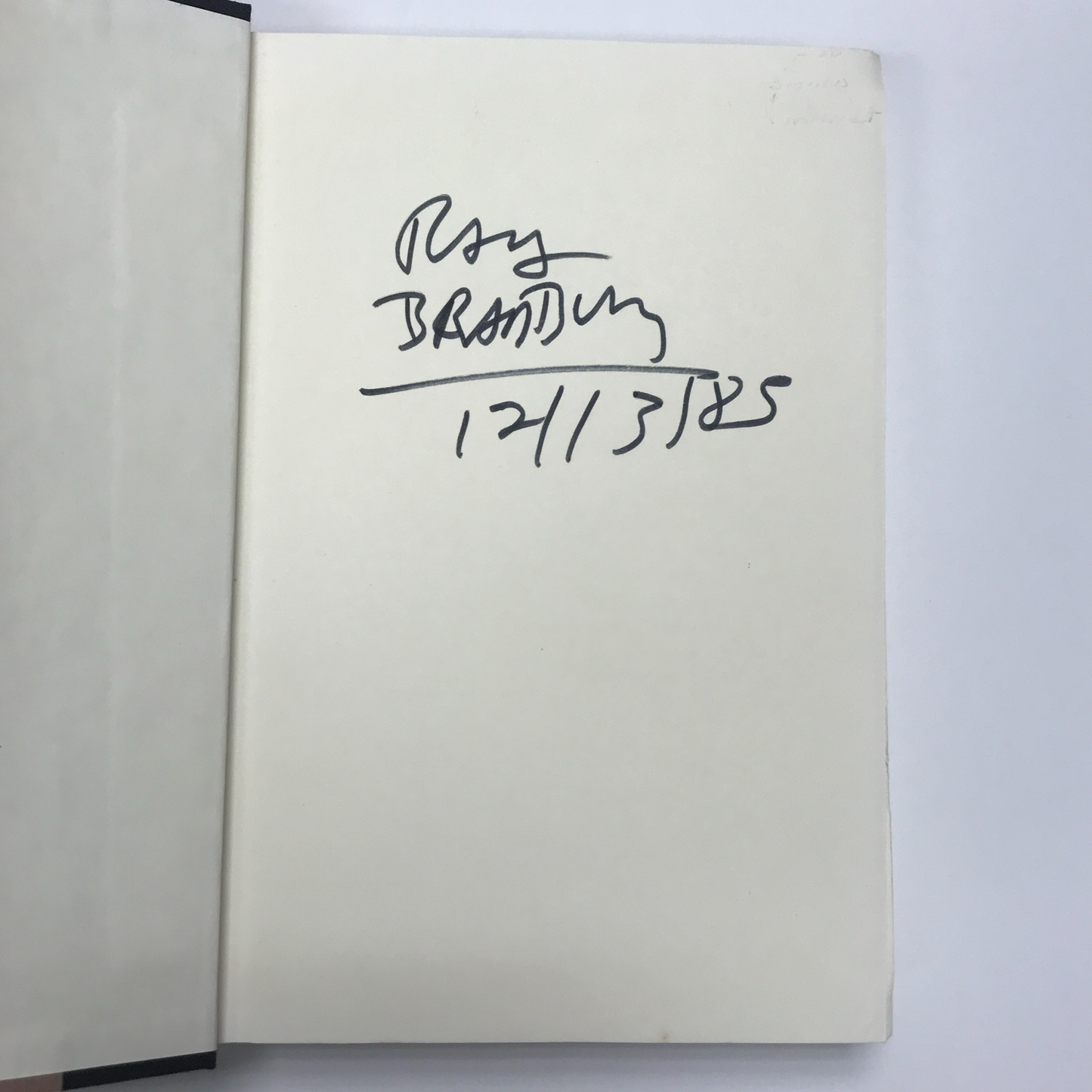 Death is a Lonely Business - Ray Bradbury - ( Signed ) - 3rd Printing - 1985