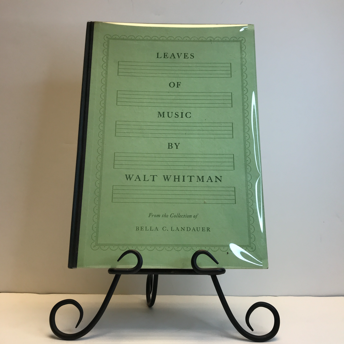 Leaves of Music - Walt Whitman - Privately Printed - Signed by Collector - 1936