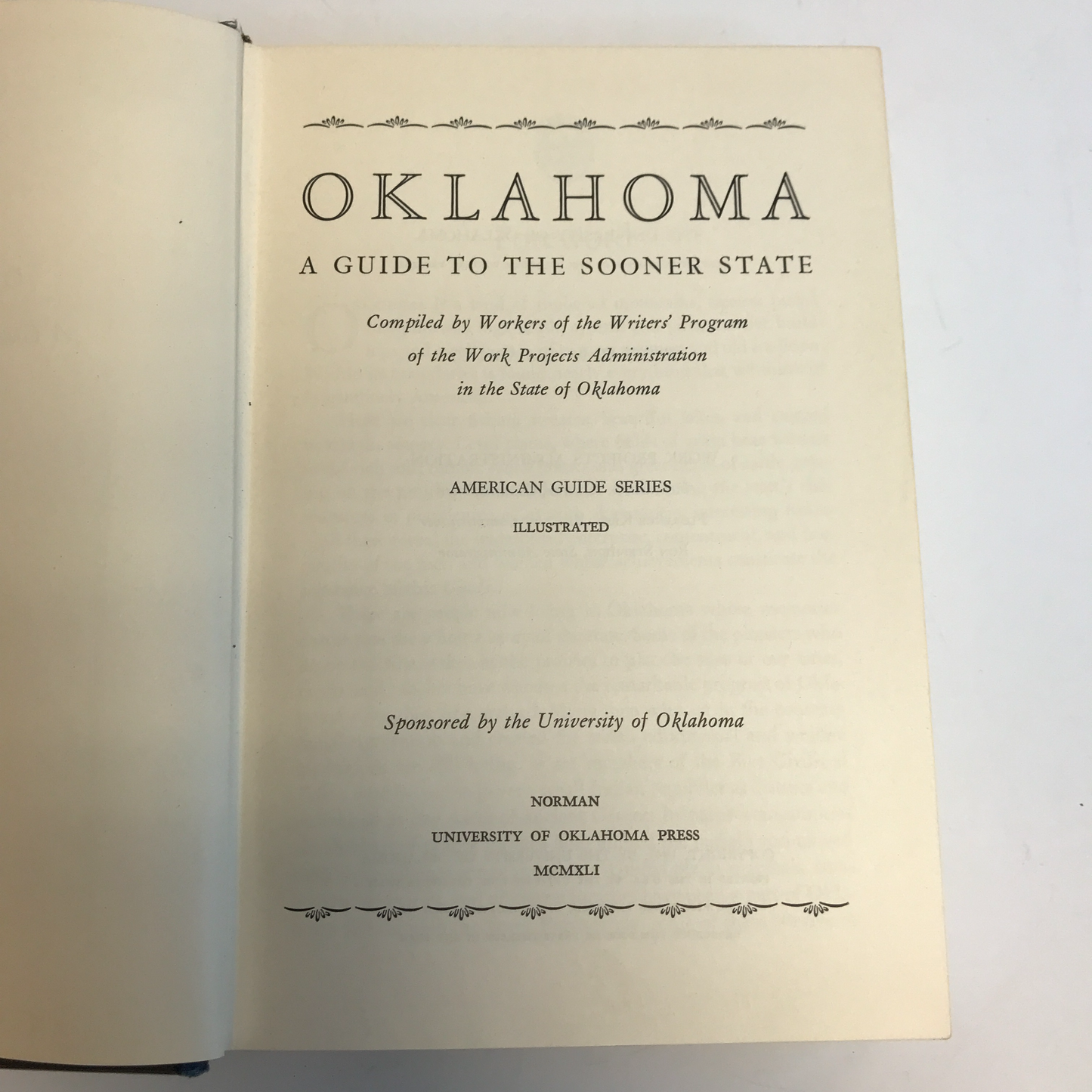 Oklahoma: A Guide to the Sooner State - 1st Edition - 1941