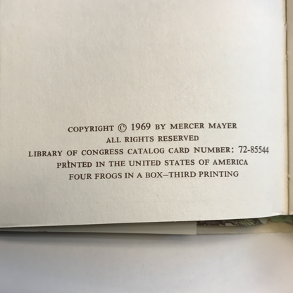 Four Frogs in A Box - Mercer Mayer - Four Books Box Set - C. 1970