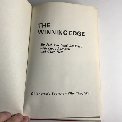 The Winning Edge - Jack and Jim Fried - ( Signed ) - 1976