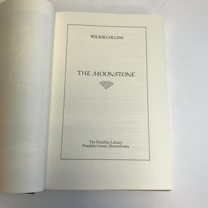 The Moonstone - Wilkie Collins - Franklin Library - 1988